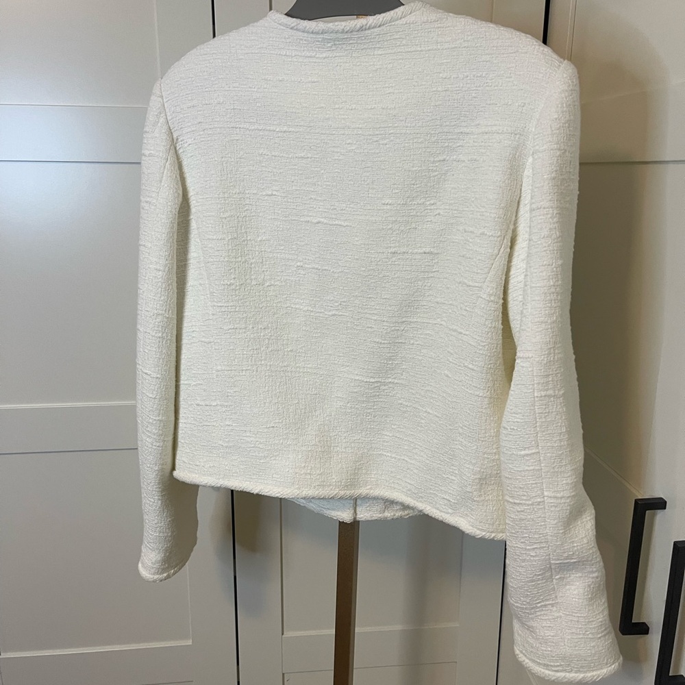 Babaton White Textured Blazer - Picture 8 of 13